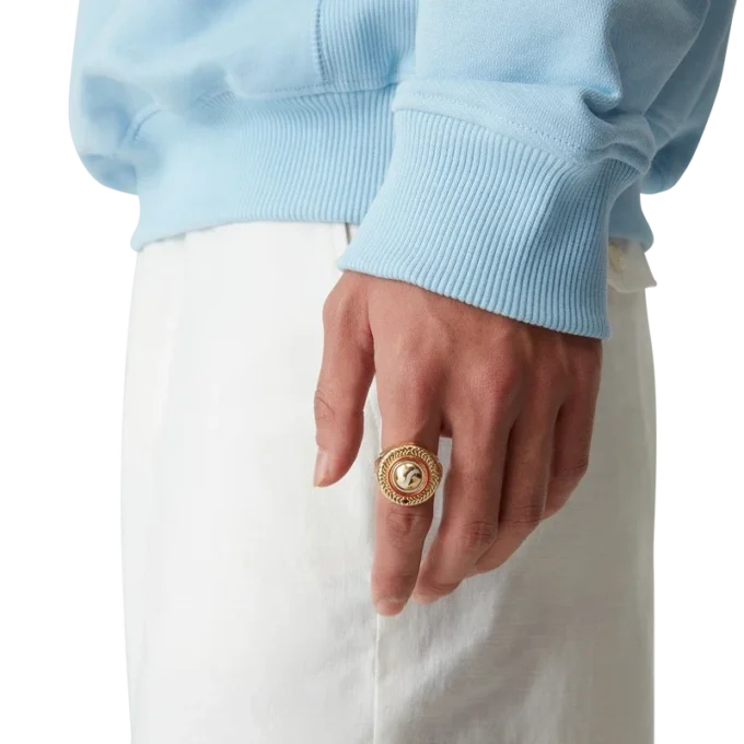 Sport-Medaillon-Ring