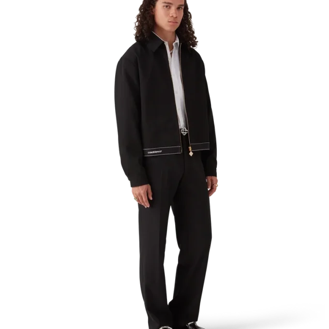 Sportjacke aus Wolle