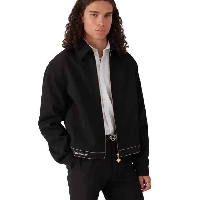 Sportjacke aus Wolle