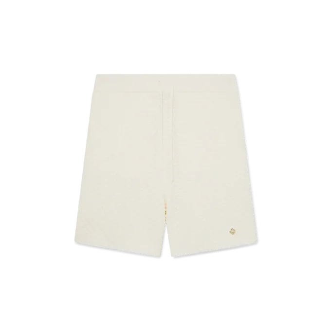 Strick-Shorts mit Struktur