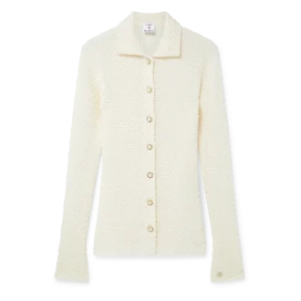 Strickhemd mit Struktur