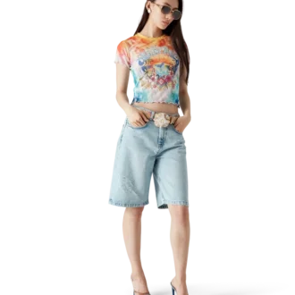 Surf Trip Tie-Dye-Mesh-T-Shirt