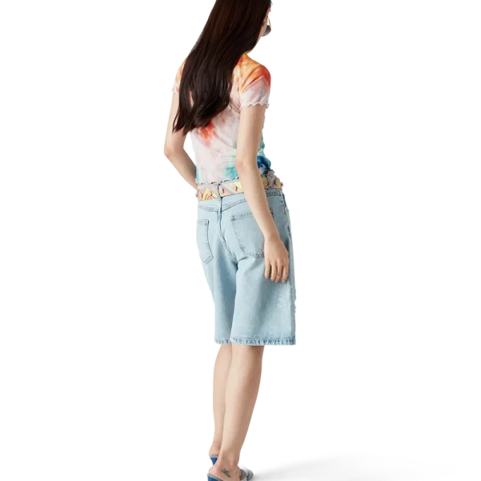 Surf Trip Tie-Dye-Mesh-T-Shirt