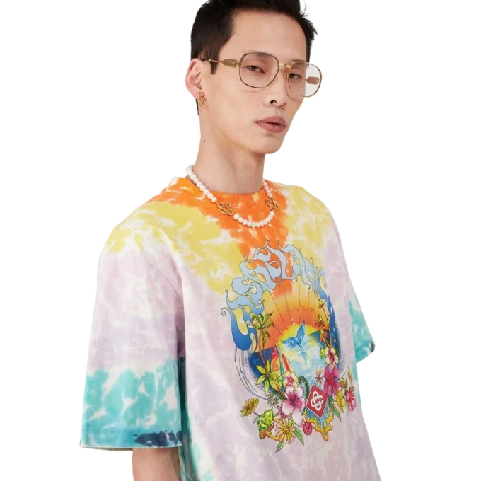 Surf Trip Tie-Dye-T-Shirt