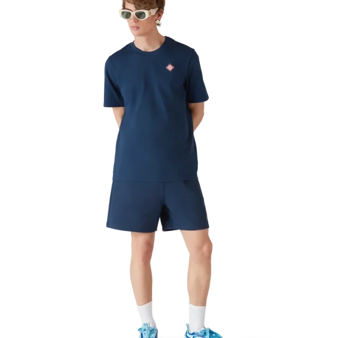 Sweatshorts mit Diamant-Logo