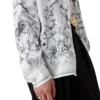 Tattoo-Seidenhemd mit langen Ärmeln Tattoo-Seidenhemd mit langen Ärmeln