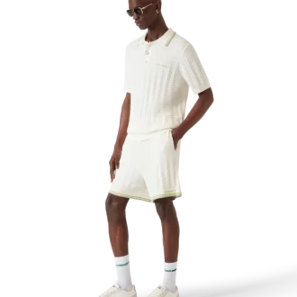 Tennis-Bouclé-Poloshirt