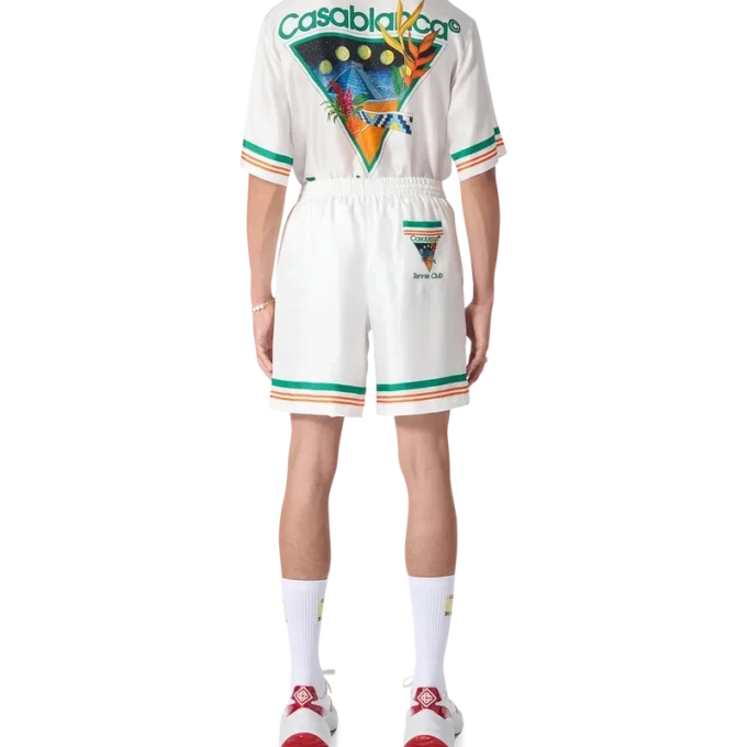 Tennis Club Icon Seidenshorts