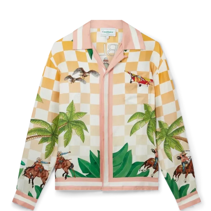 Tennis Club Seidenhemd