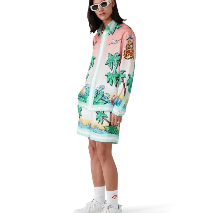 Tennis Club Seidenshorts