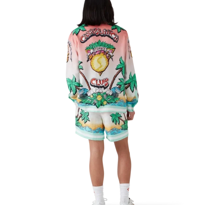 Tennis Club Seidenshorts