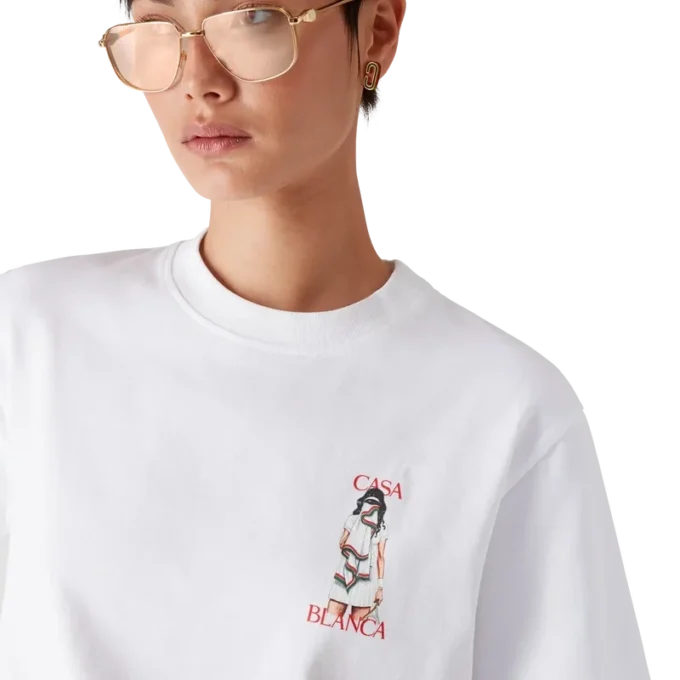 Tennis Girl Kurzarm-T-Shirt