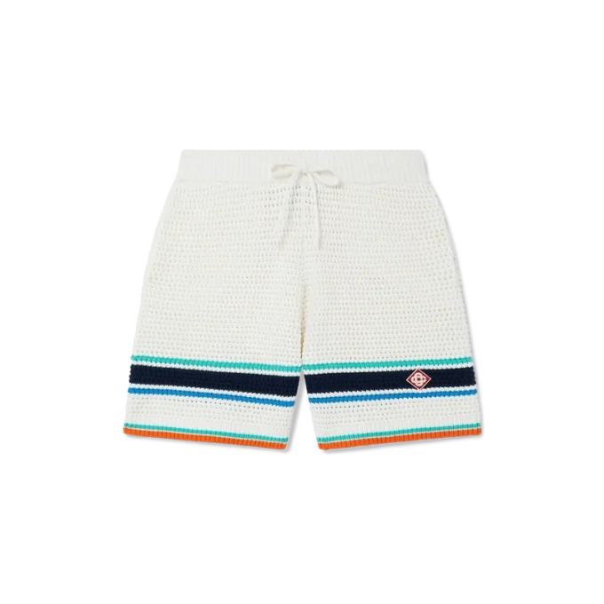Tennis-Häkel-Shorts