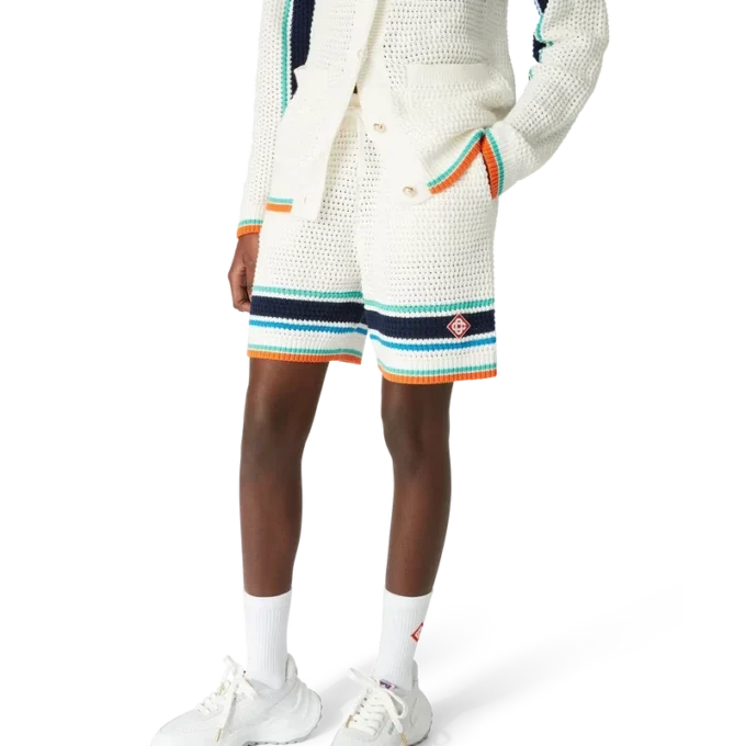 Tennis-Häkel-Shorts