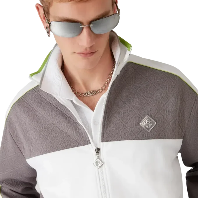 Tennis-Jacquard-Trainingsjacke