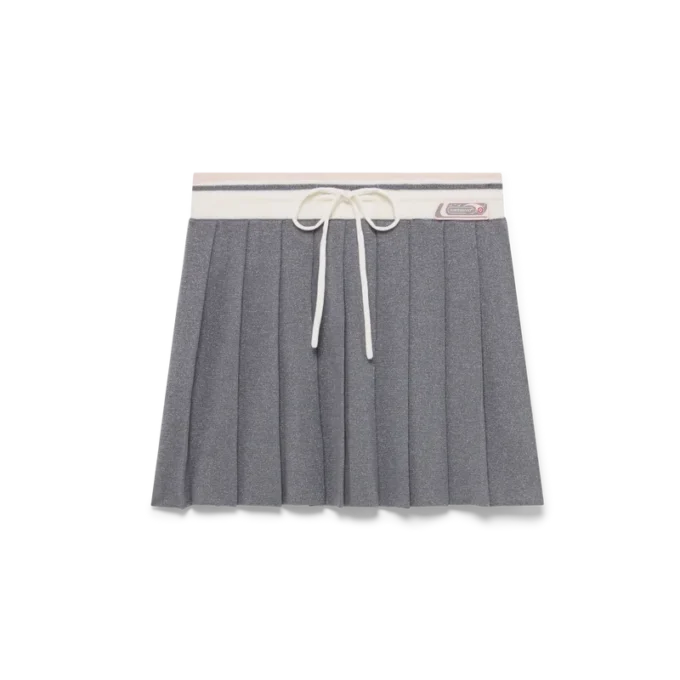Tennisrock aus Merinostrick