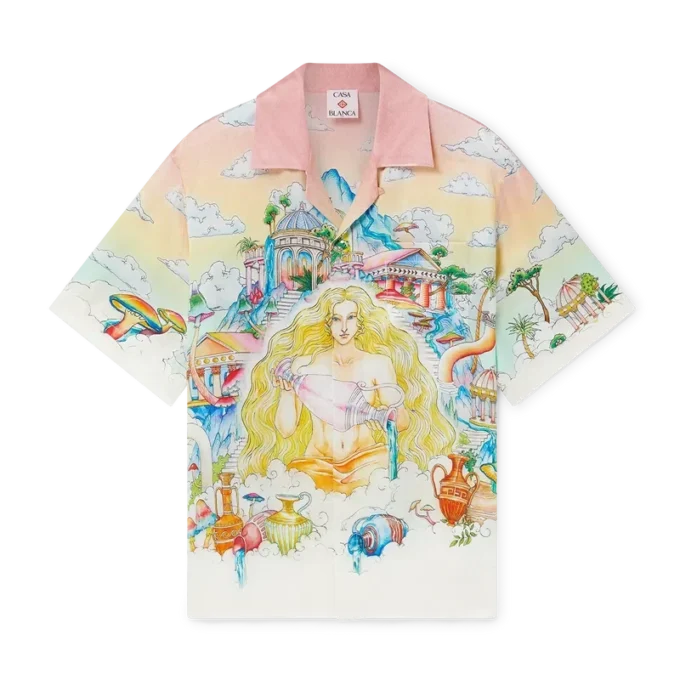 The Road to Knowledge Kurzarm-Seidenhemd The Road to Knowledge Kurzarm-Seidenhemd