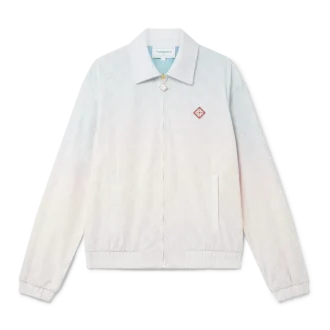 Trackjacke mit Laser-Gradienten-Detail