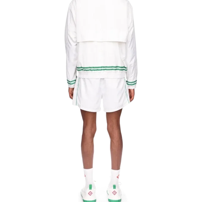 Trainingsjacke mit Laserdetails Trainingsjacke mit Laserdetails