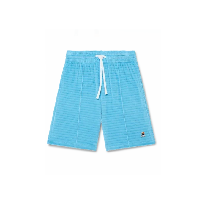 Velours-Streifen-Shorts