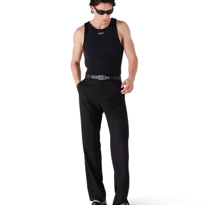 Verwaschenes geripptes Tanktop