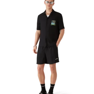 Volcano Jacquard-Seidenshorts