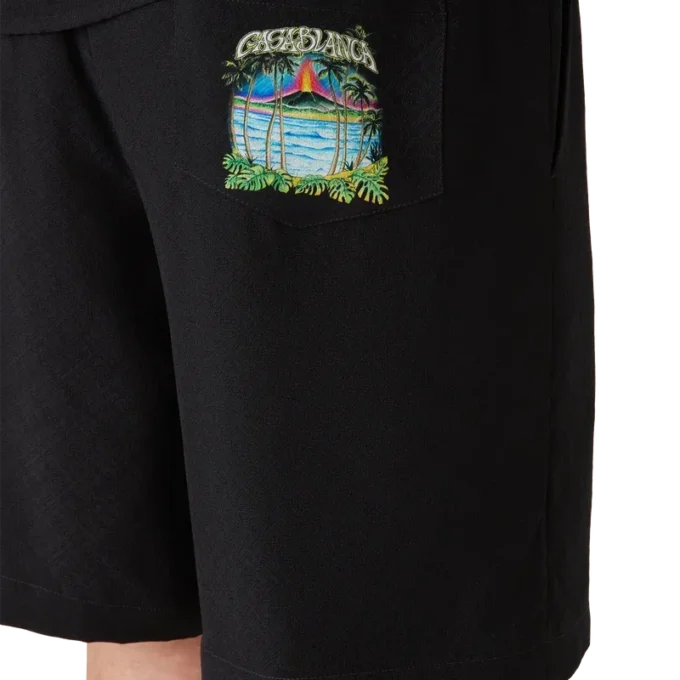 Volcano Jacquard-Seidenshorts Volcano Jacquard-Seidenshorts