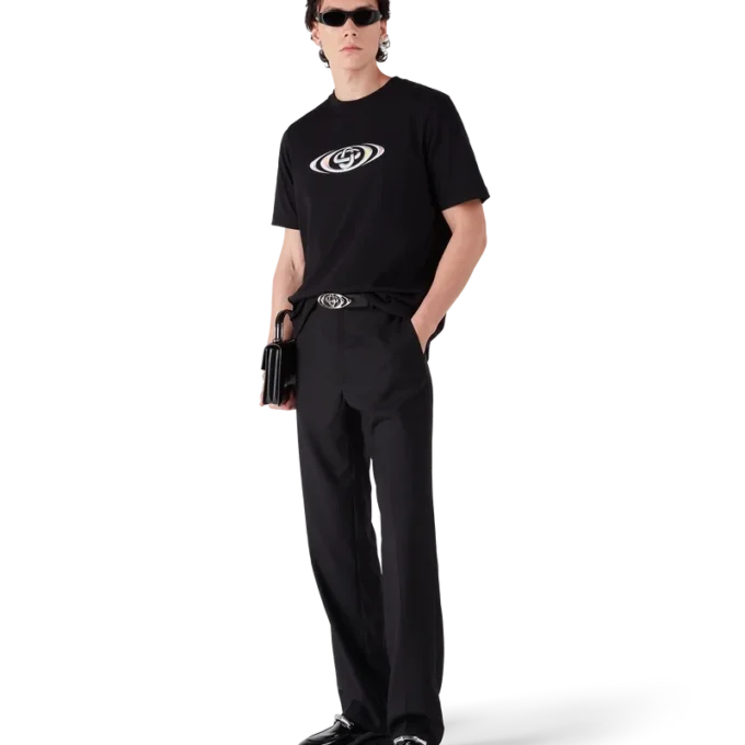 Warped Logo Kurzarm-T-Shirt