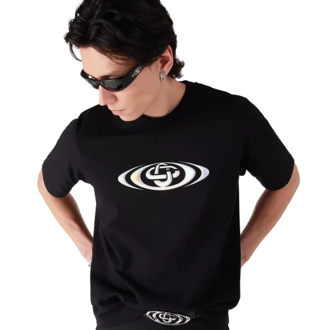 Warped Logo Kurzarm-T-Shirt