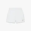 Weiße Monogram-Shorts aus Frottee