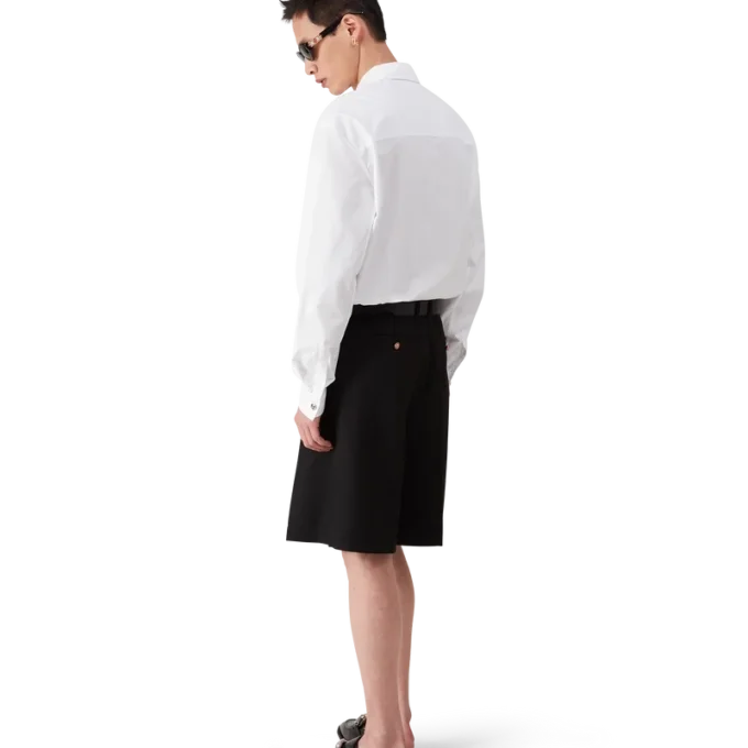 Weißes Baumwollhemd Weißes Baumwollhemd