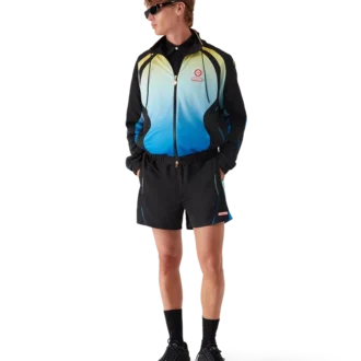 Windjacke mit Farbverlauf