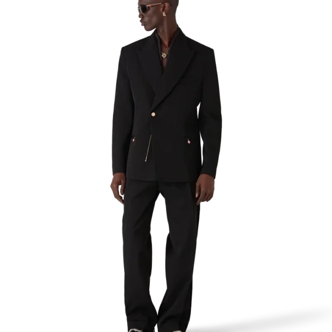 Wollhose mit Bundfalten