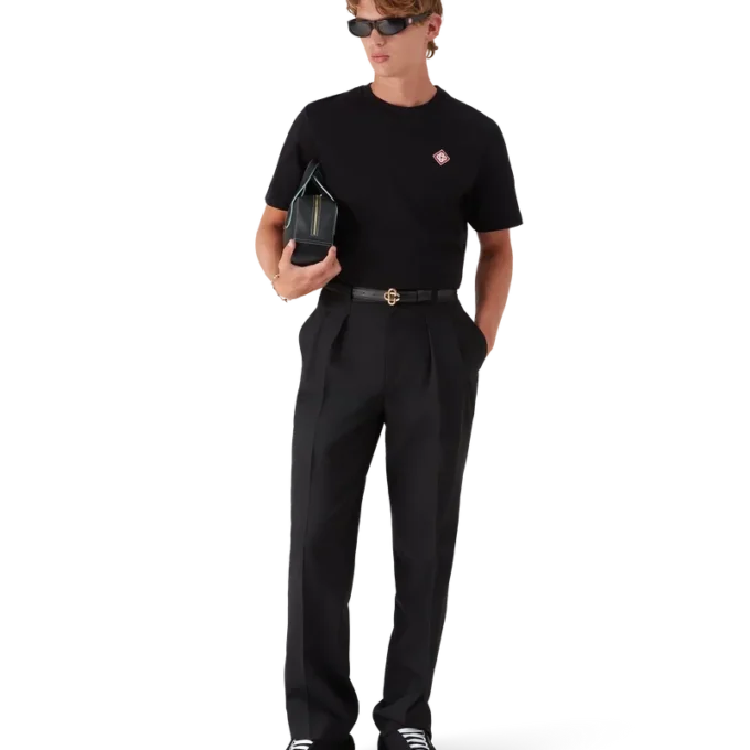 Wollhose mit Bundfalten